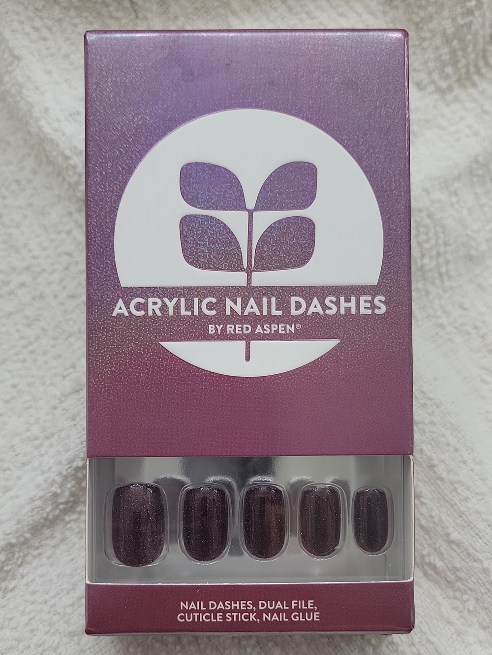 Red Aspen Acrylic Nails
